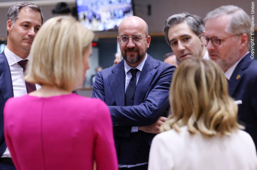 EU:s stats-och regeringschefer i juni 2024